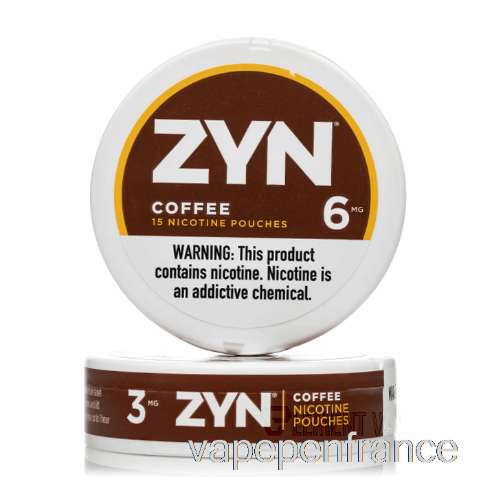 Sachets De Nicotine Zyn - Stylo Vape Café 3 Mg (paquet De 5)